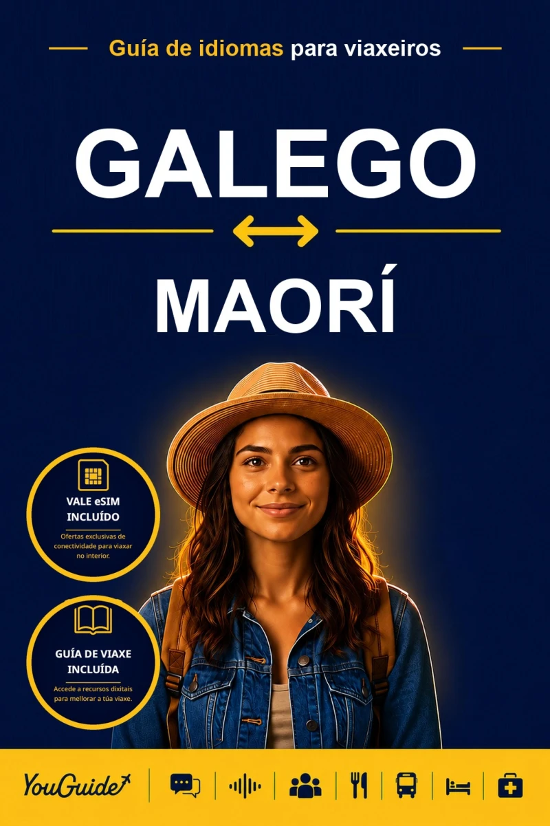Portada: The Language Guide for Travelers - Galician to Maori