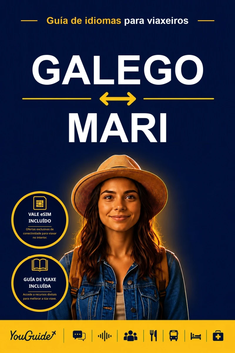 Portada: The Language Guide for Travelers - Galician to Mari