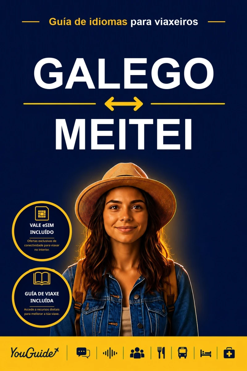 Portada: The Language Guide for Travelers - Galician to Meitei