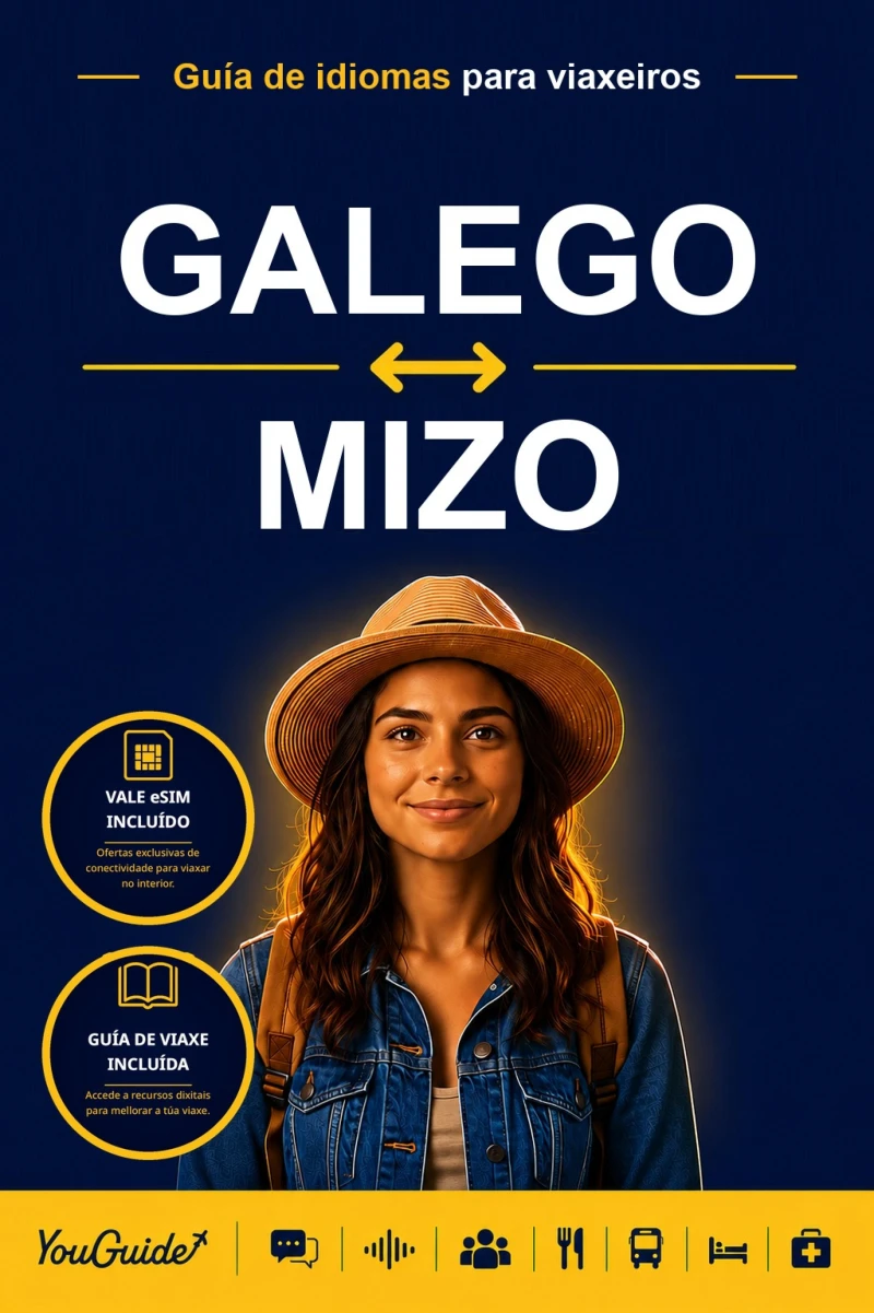 Portada: The Language Guide for Travelers - Galician to Mizo