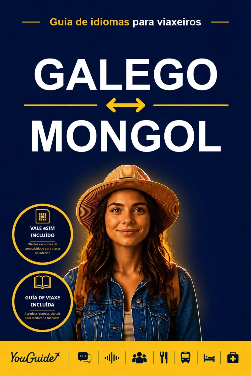 Portada: The Language Guide for Travelers - Galician to Mongolian
