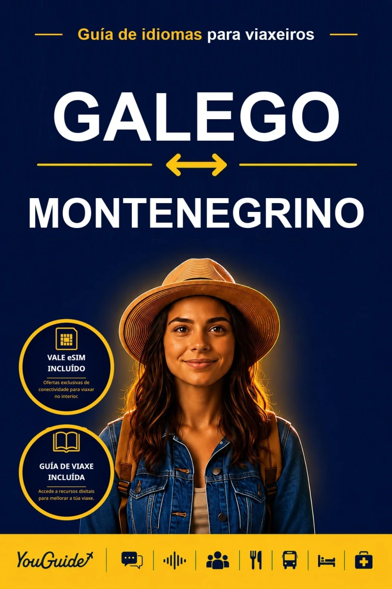 Portada: The Language Guide for Travelers - Galician to Montenegrin