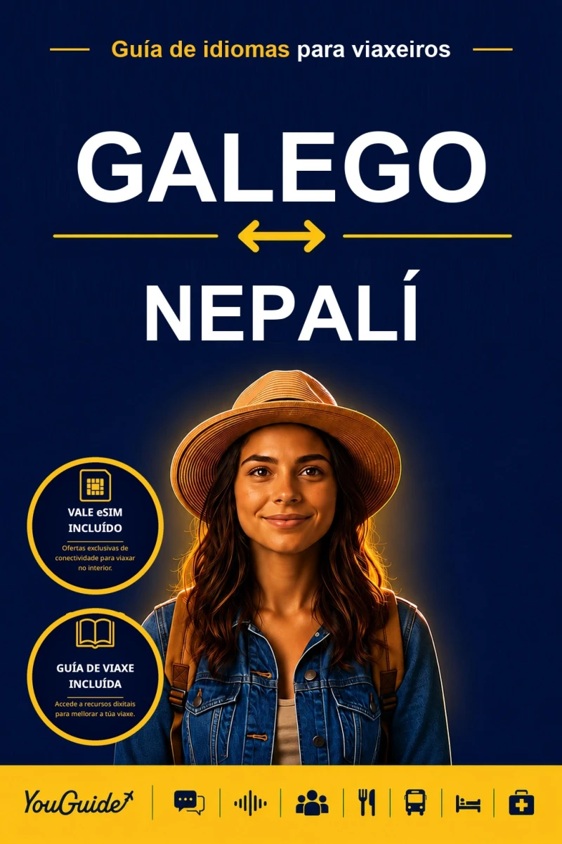 Portada: The Language Guide for Travelers - Galician to Nepali