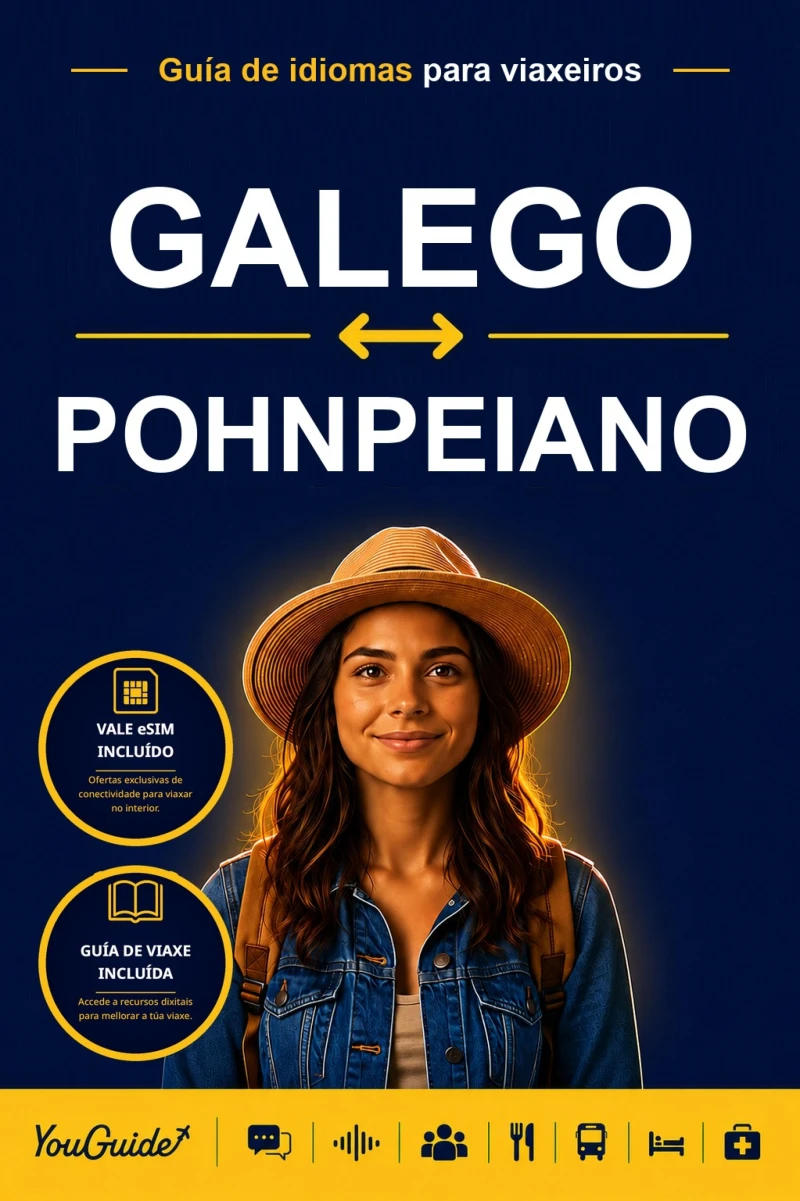 Portada: The Language Guide for Travelers - Galician to Pohnpeian