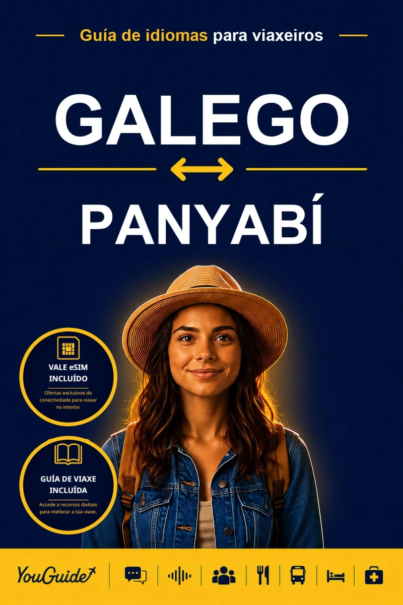Portada: The Language Guide for Travelers - Galician to Punjabi