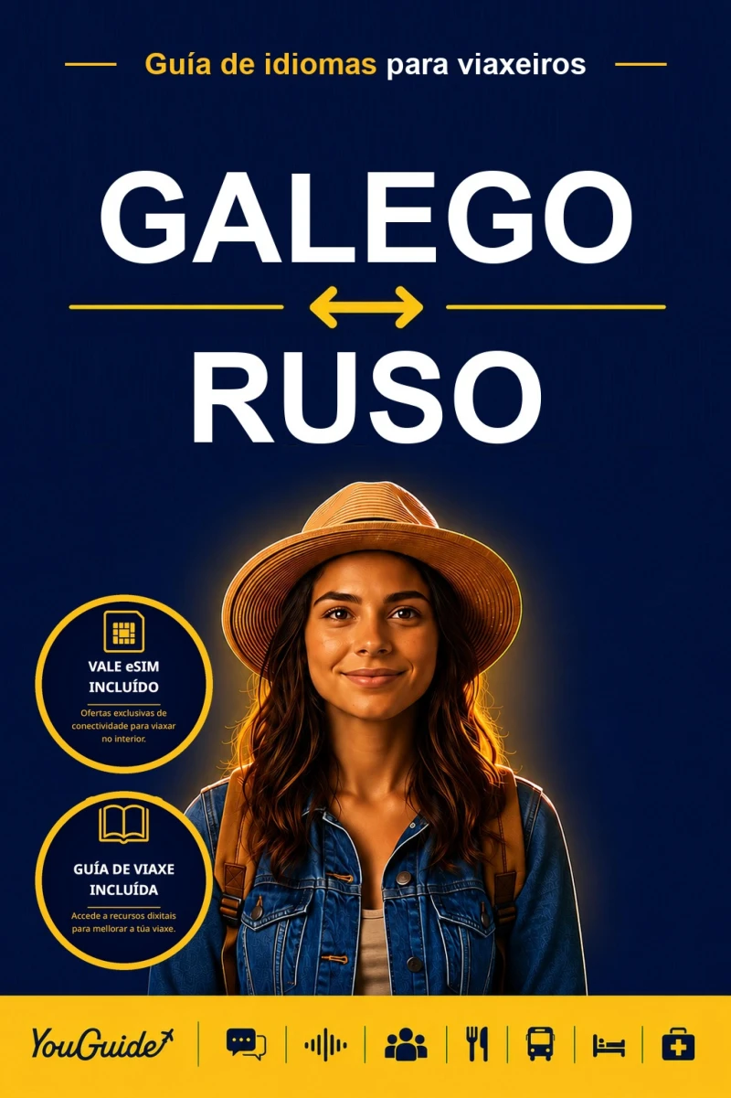 Portada: The Language Guide for Travelers - Galician to Russian