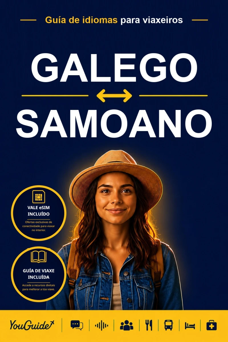 Portada: The Language Guide for Travelers - Galician to Samoan