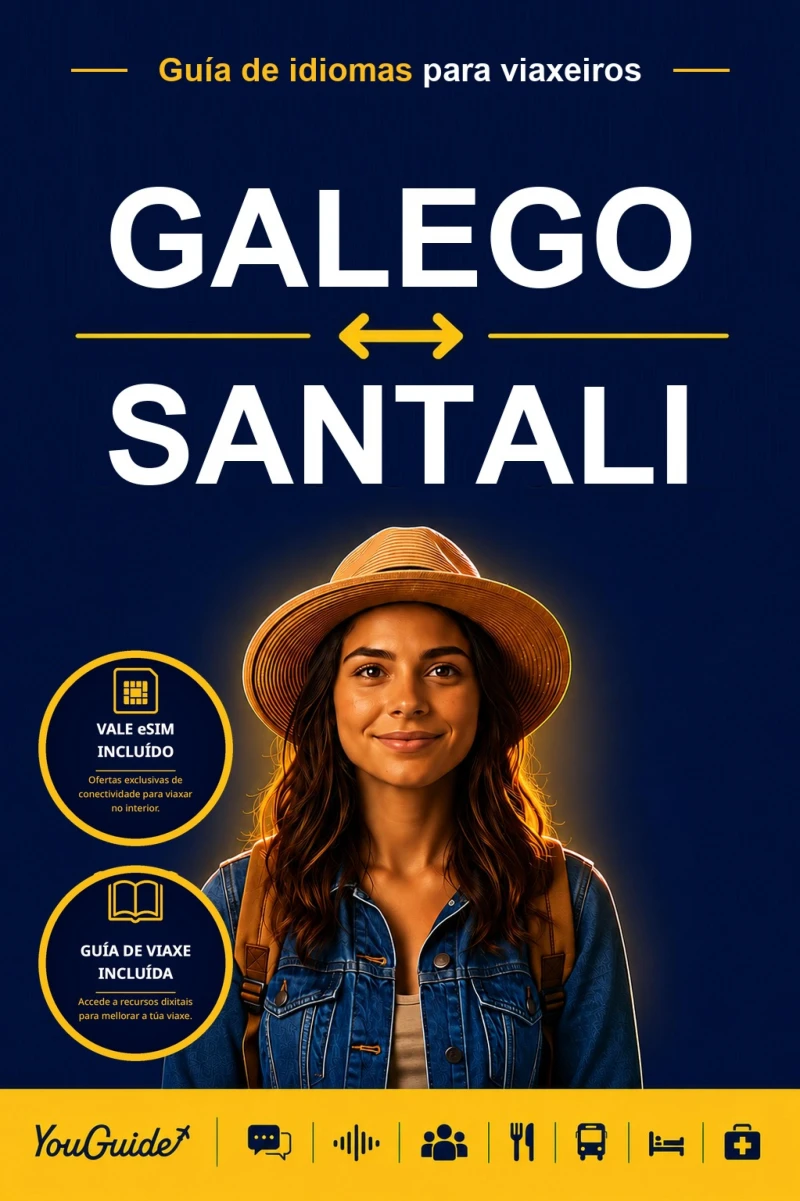 Portada: The Language Guide for Travelers - Galician to Santali
