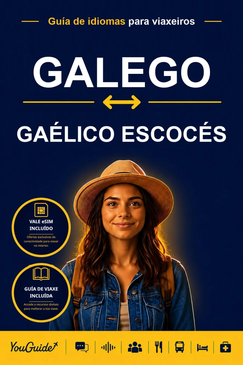 Portada: The Language Guide for Travelers - Galician to Scottish Gaelic