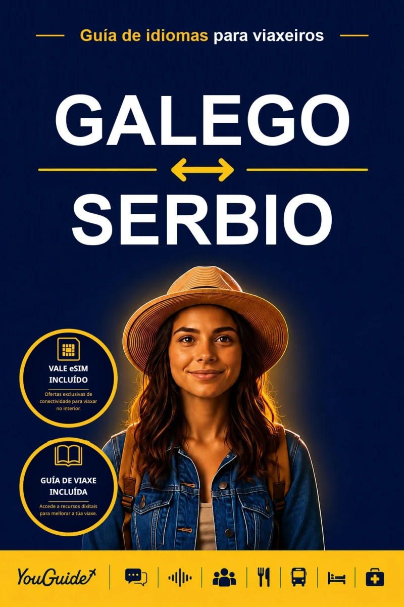 Portada: The Language Guide for Travelers - Galician to Serbian