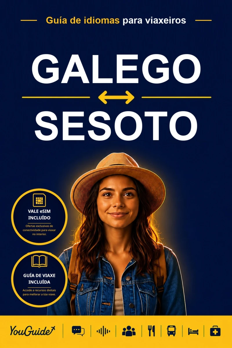 Portada: The Language Guide for Travelers - Galician to Sesotho
