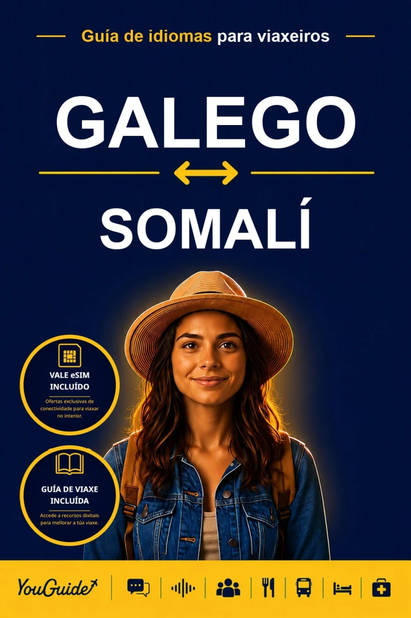 Portada: The Language Guide for Travelers - Galician to Somali