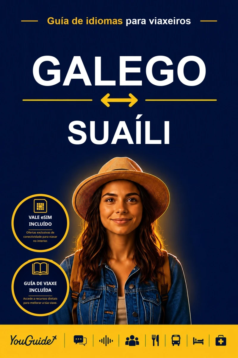 Portada: The Language Guide for Travelers - Galician to Swahili