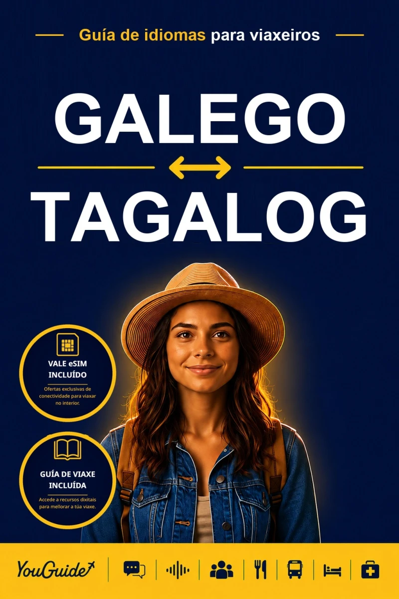 Portada: The Language Guide for Travelers - Galician to Tagalog