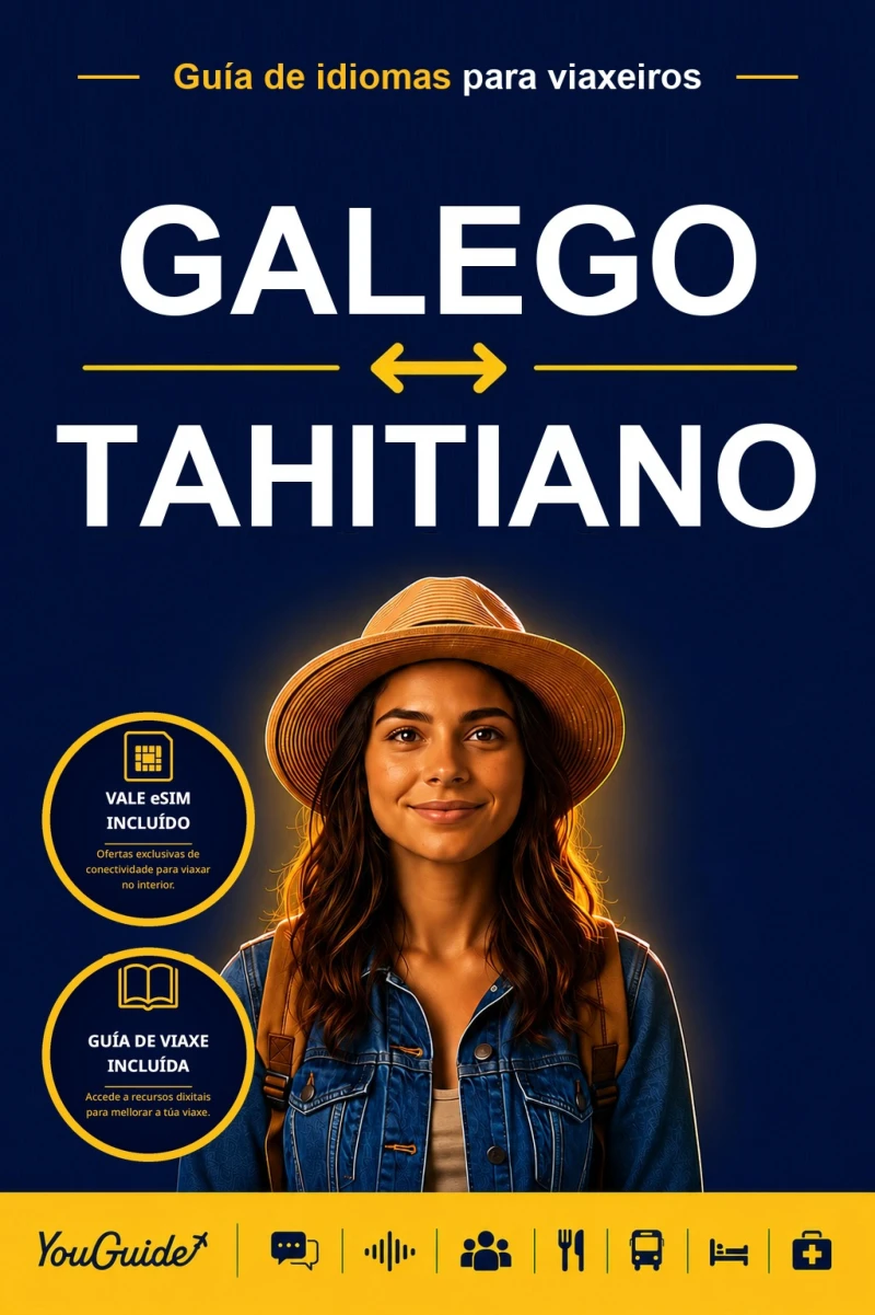 Portada: The Language Guide for Travelers - Galician to Tahitian