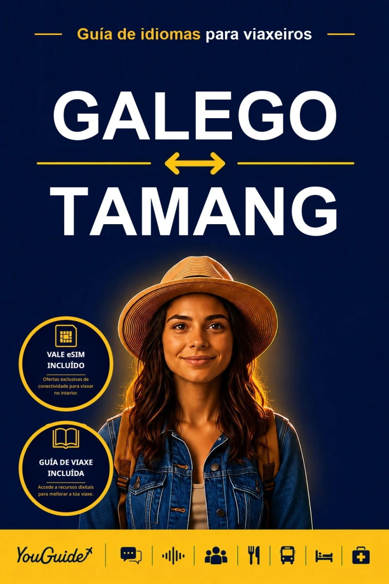Portada: The Language Guide for Travelers - Galician to Tamang