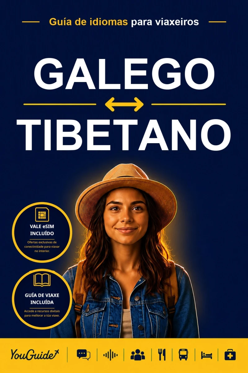 Portada: The Language Guide for Travelers - Galician to Tibetan