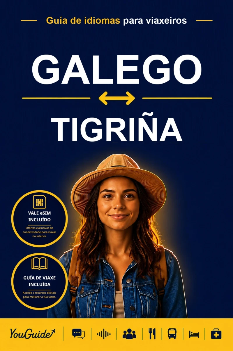 Portada: The Language Guide for Travelers - Galician to Tigrinya