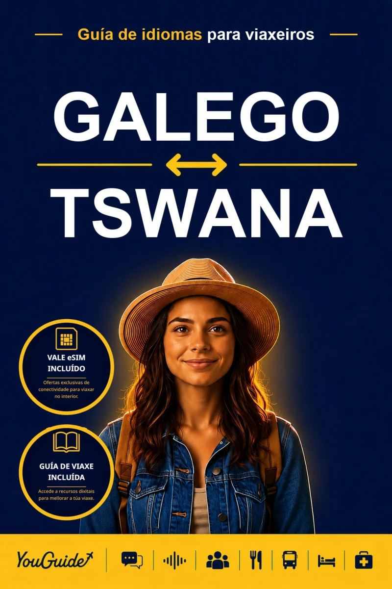 Portada: The Language Guide for Travelers - Galician to Tswana