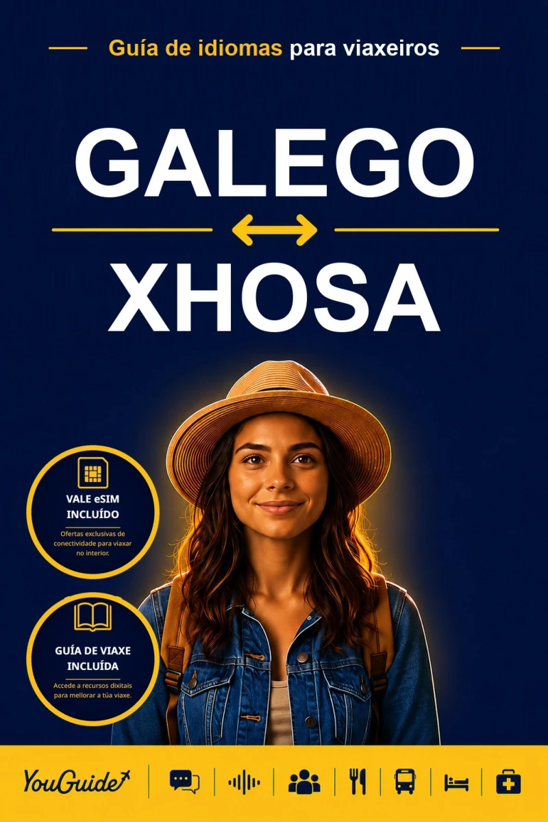 Portada: The Language Guide for Travelers - Galician to Xhosa