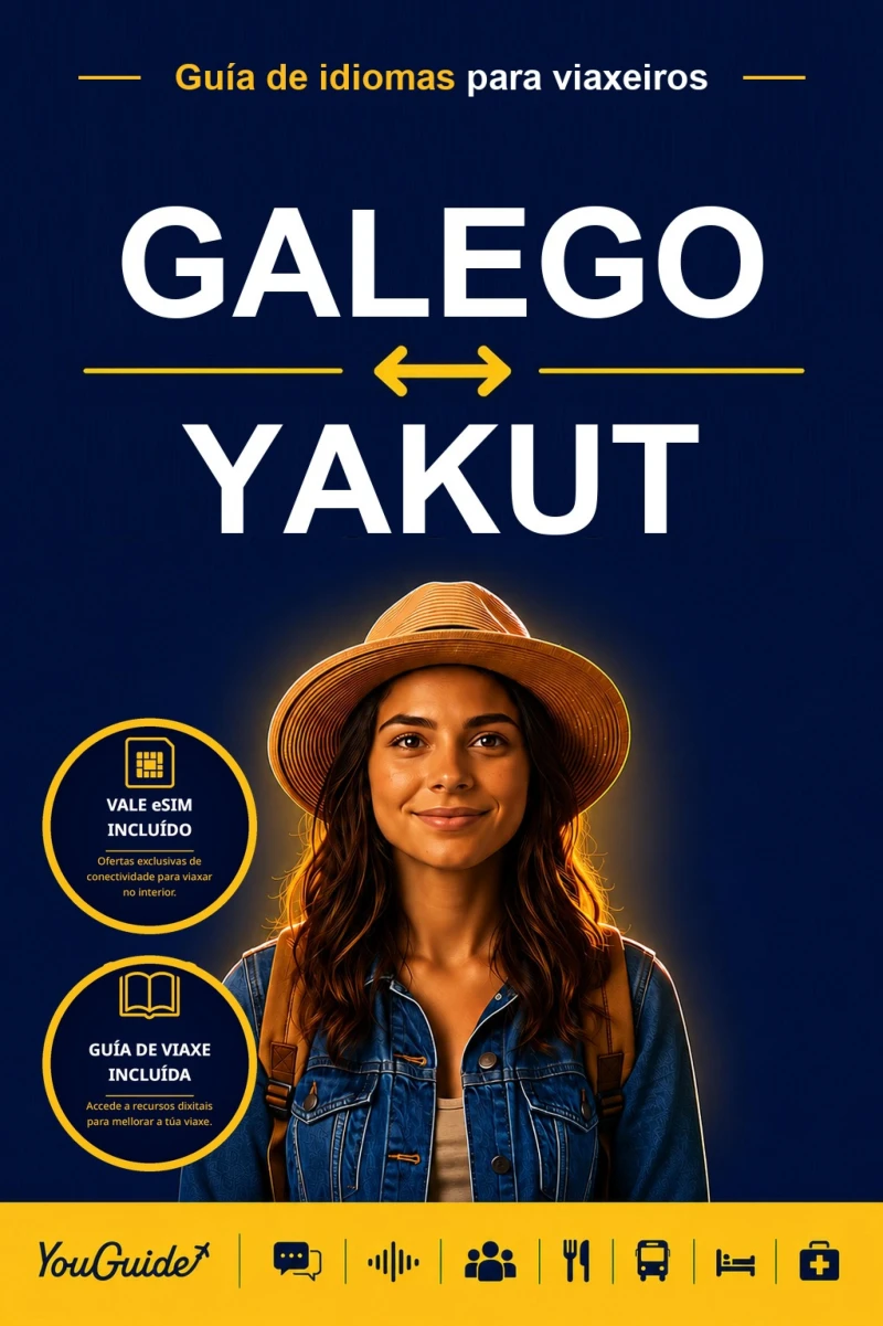 Portada: The Language Guide for Travelers - Galician to Yakut