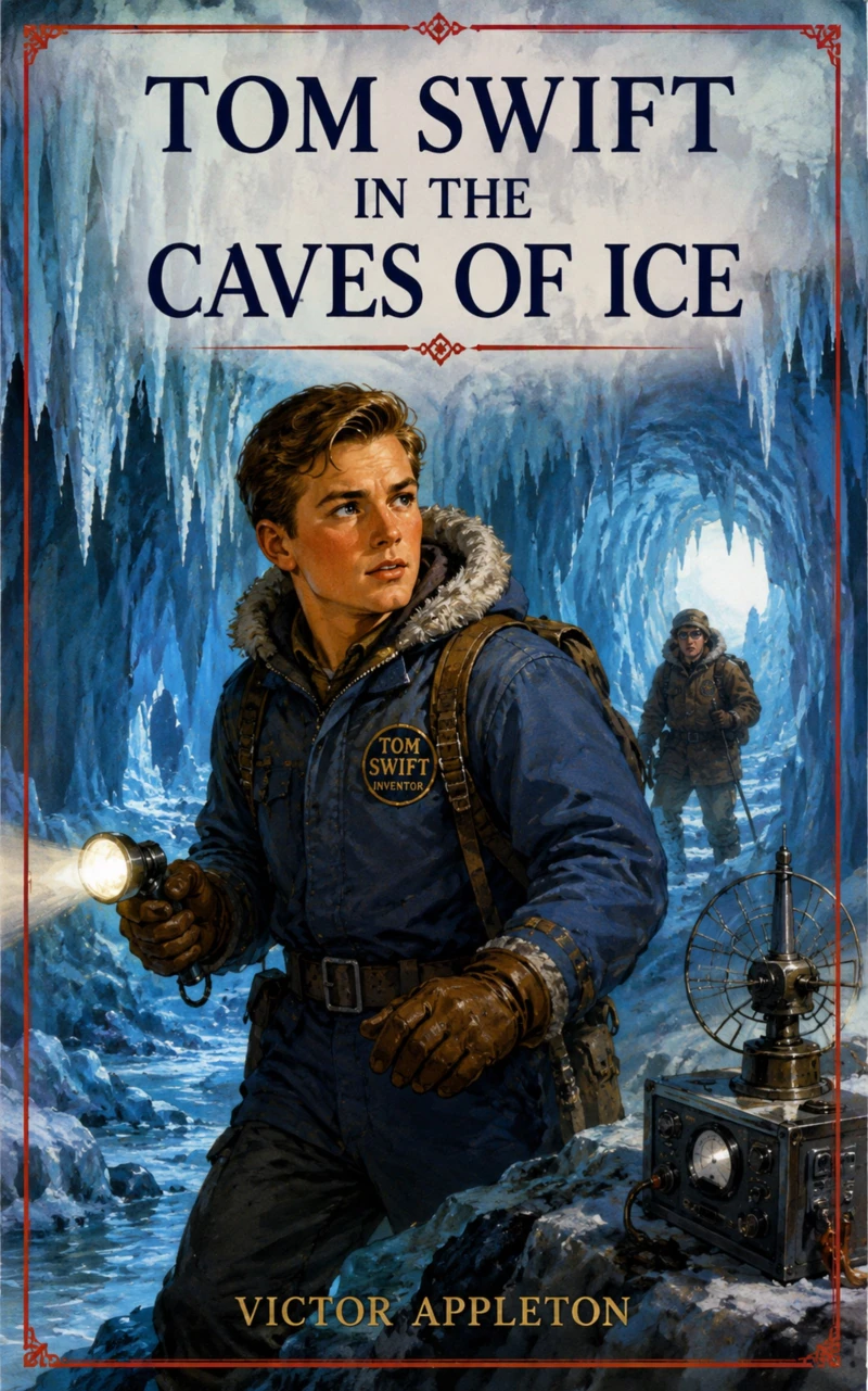 Portada: Tom Swift in the Caves of Ice