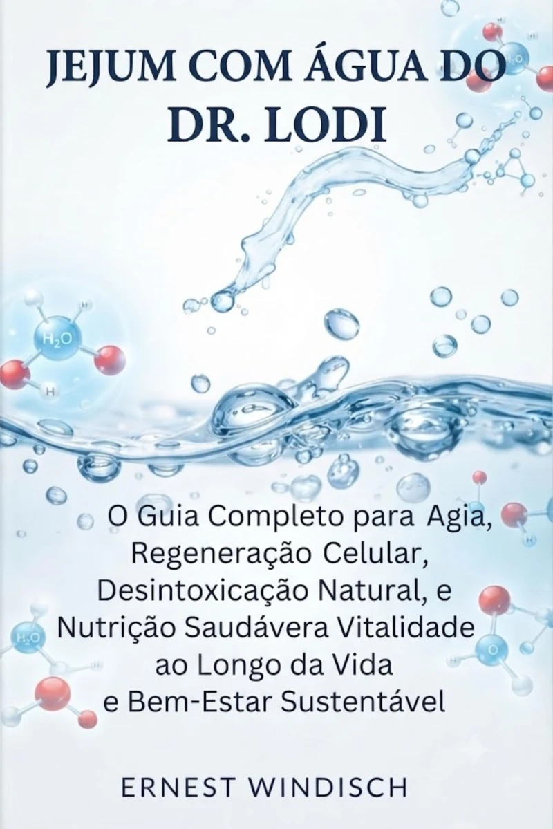 Portada: Jejum com água do Dr. Lodi