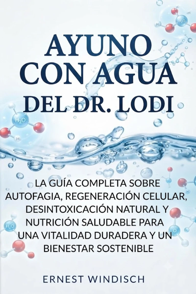 Portada: Ayuno con agua del Dr. Lodi