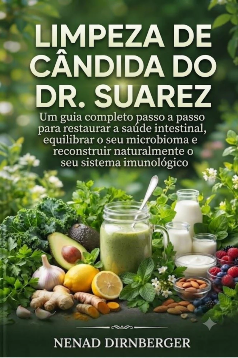 Portada: Limpeza de Candida do Dr. Suarez