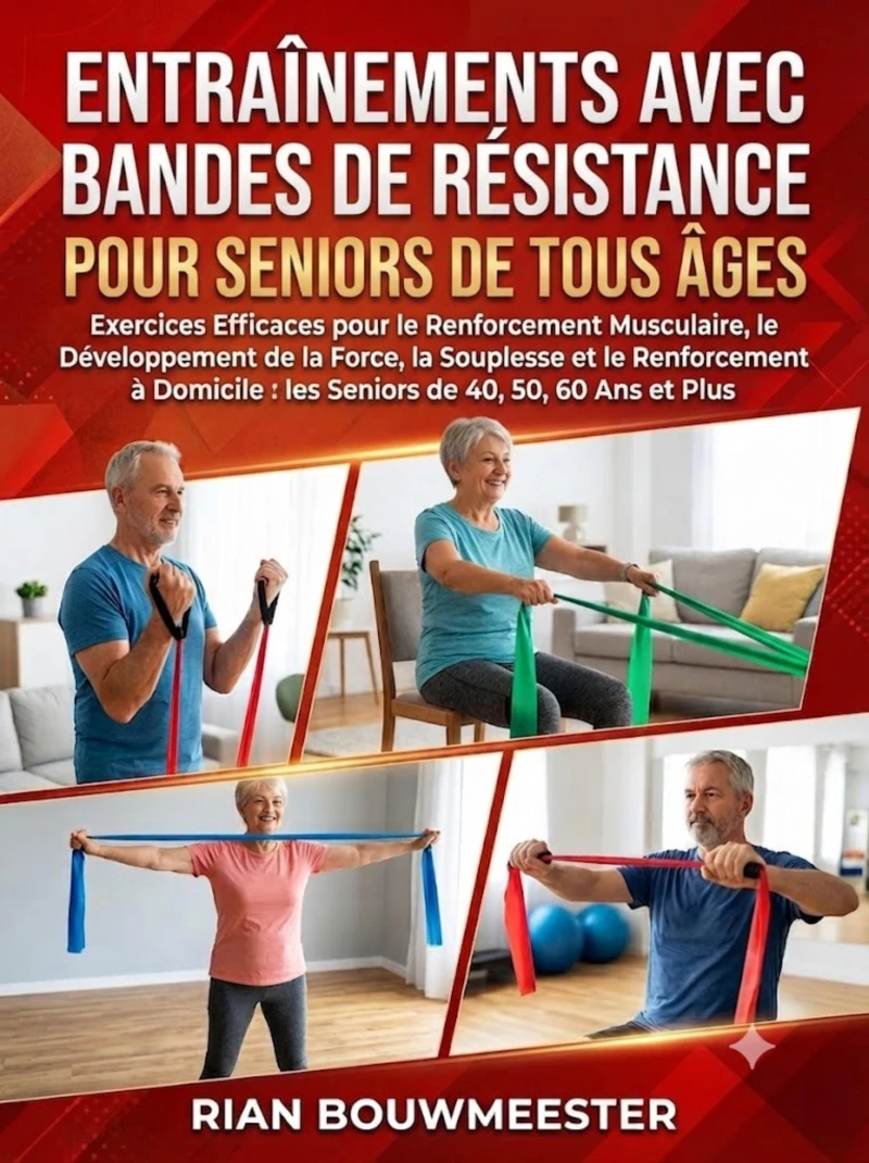 Portada: Entraînements avec Bandes de Résistance pour Seniors de Tous Âges