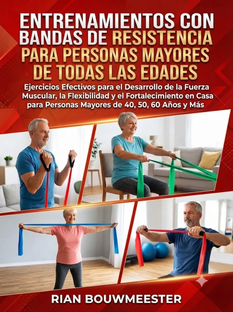 Portada: Entrenamientos con Bandas de Resistencia para Personas Mayores de Todas las Edades