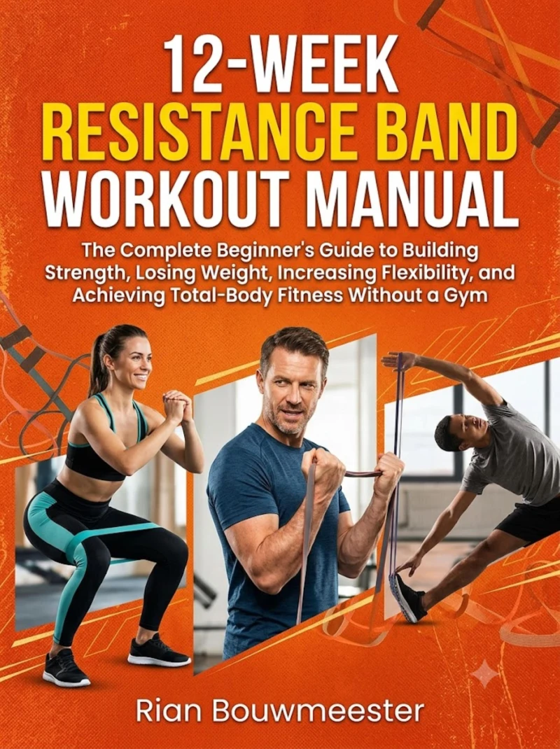 Portada: 12-Week Resistance Band Workout Manual