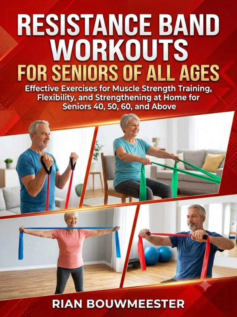 Portada: Resistance Band Workouts for Seniors of All Ages