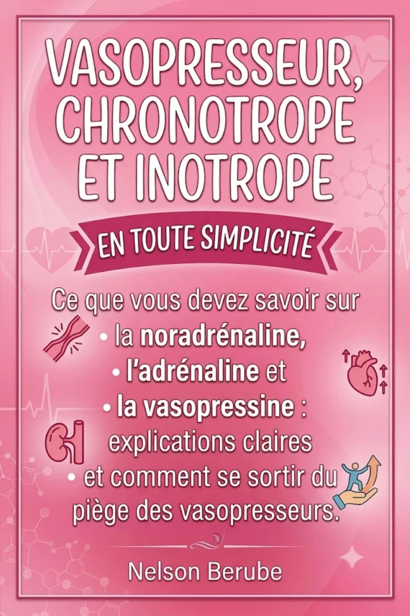 Portada: Vasopresseur, chronotrope et inotrope en toute simplicité