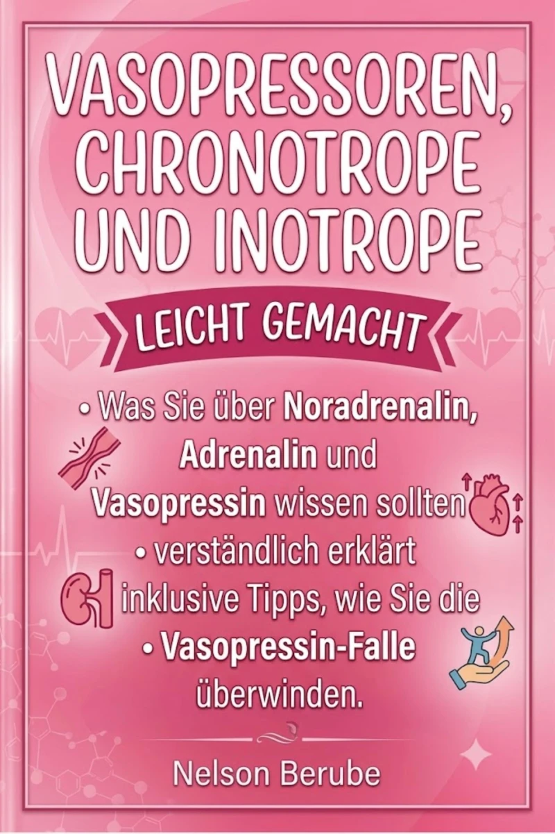 Portada: Vasopressoren, Chronotrope und Inotrope leicht gemacht