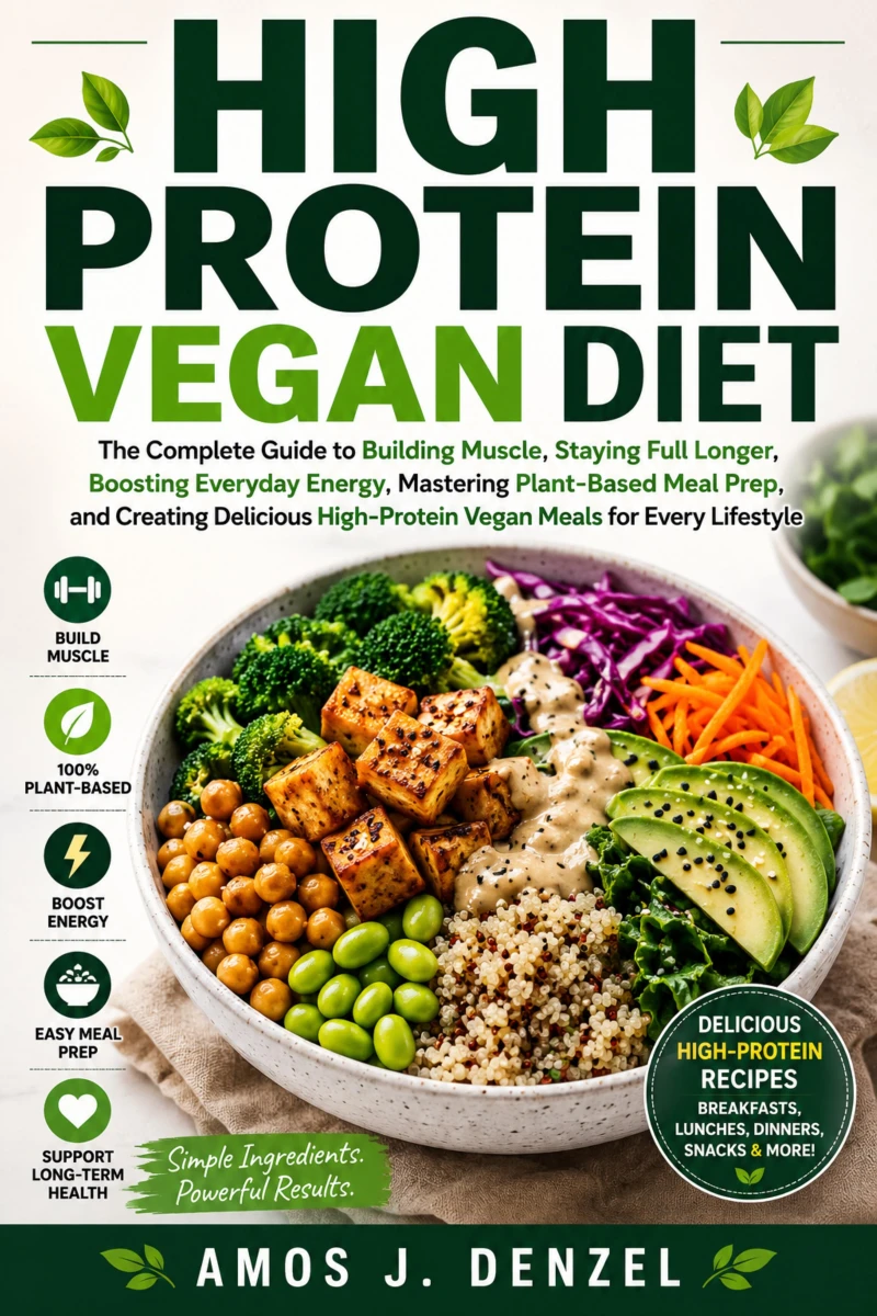 Portada: High Protein Vegan Diet