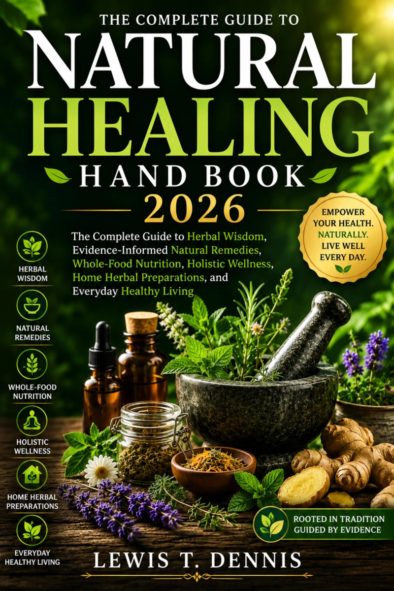 Portada: Natural Healing Hand Book 2026