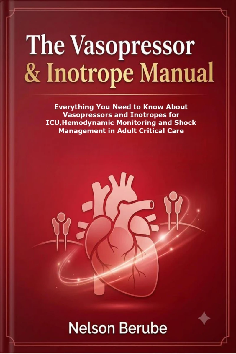 Portada: The Vasopressor & Inotrope Manual