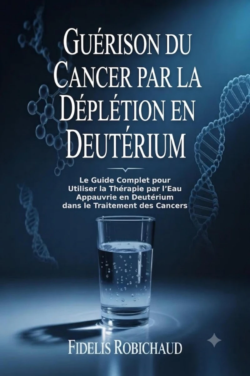 Portada: Guérison du Cancer par la Déplétion en Deutérium