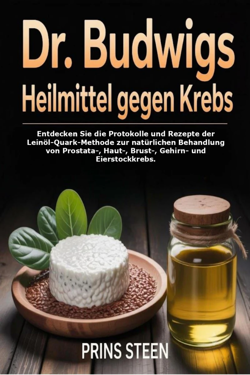 Portada: Dr. Budwigs Heilmittel gegen Krebs