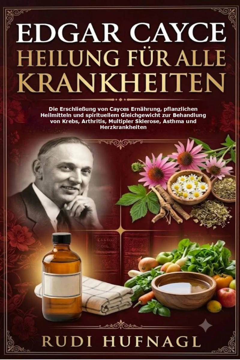 Portada: Edgar Cayce Heilung für alle Krankheiten