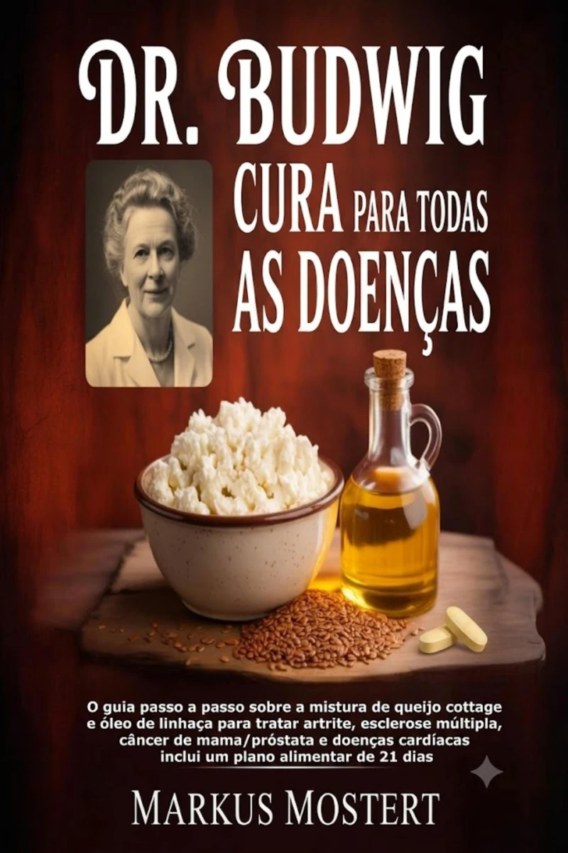 Portada: Dr. Budwig Cura Para Todas As Doenças
