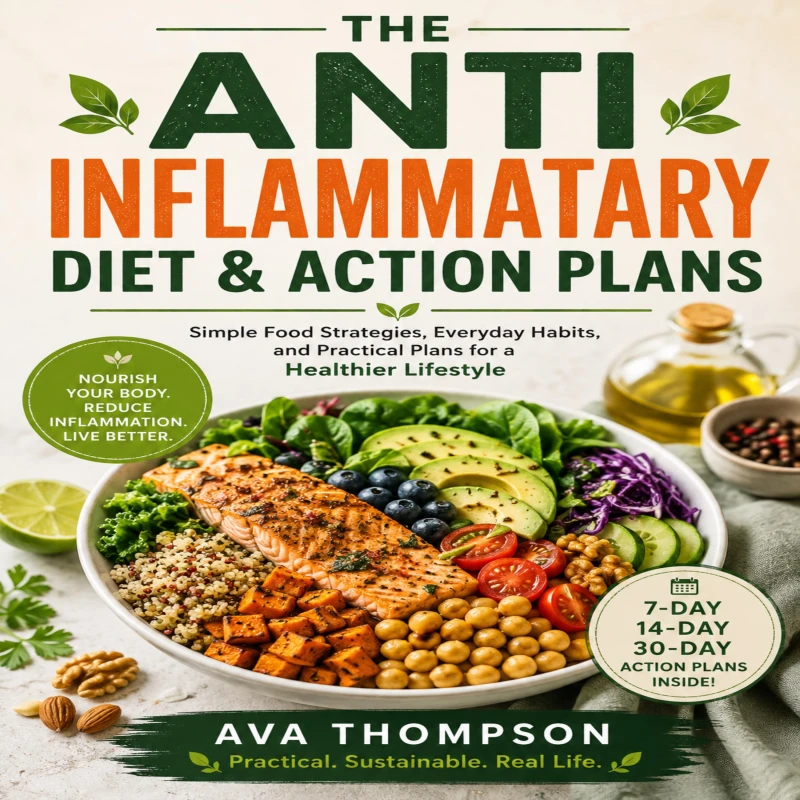Portada: The Anti-inflammatory Diet & Action Plans