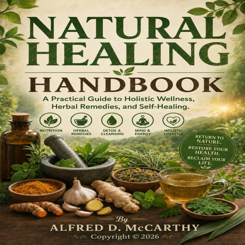 Portada: Natural Healing Handbook