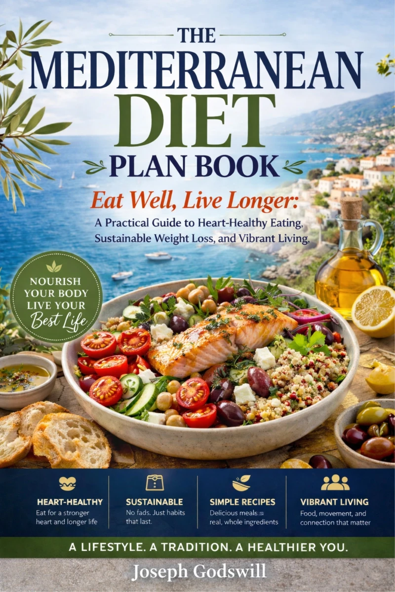 Portada: The Mediterranean Diet Plan Book