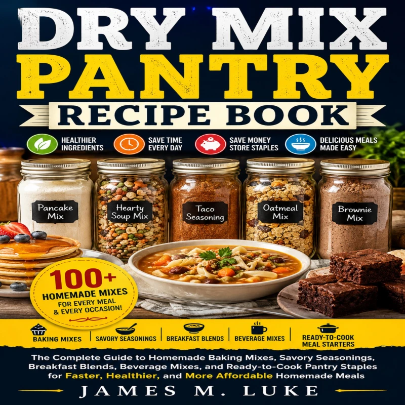 Portada: Dry Mix Pantry Recipe Book
