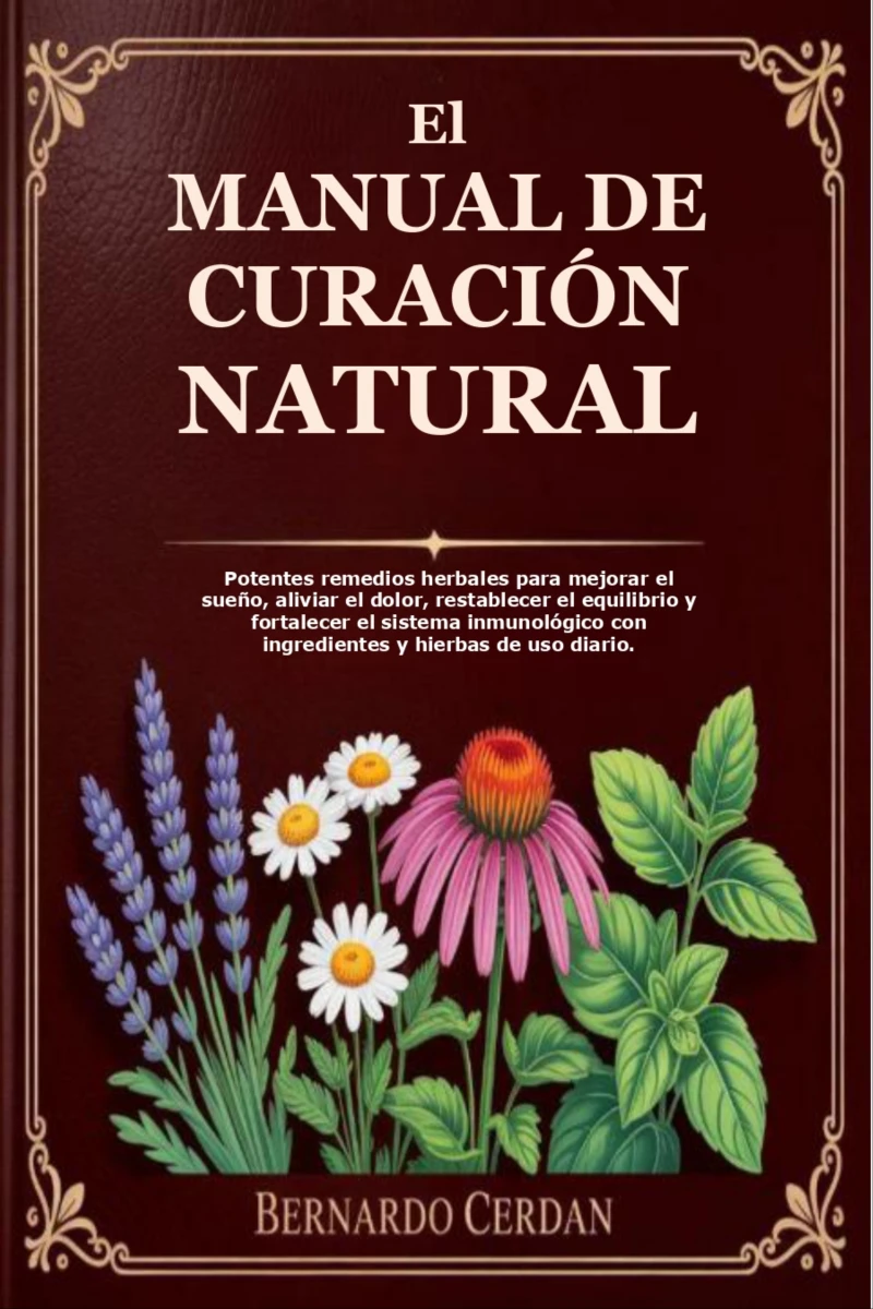 Portada: El Manual de Curación Natural