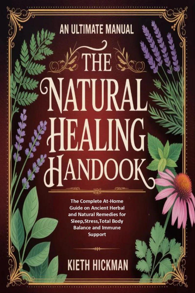 Portada: The Natural Healing Handbook-An Ultimate Manual