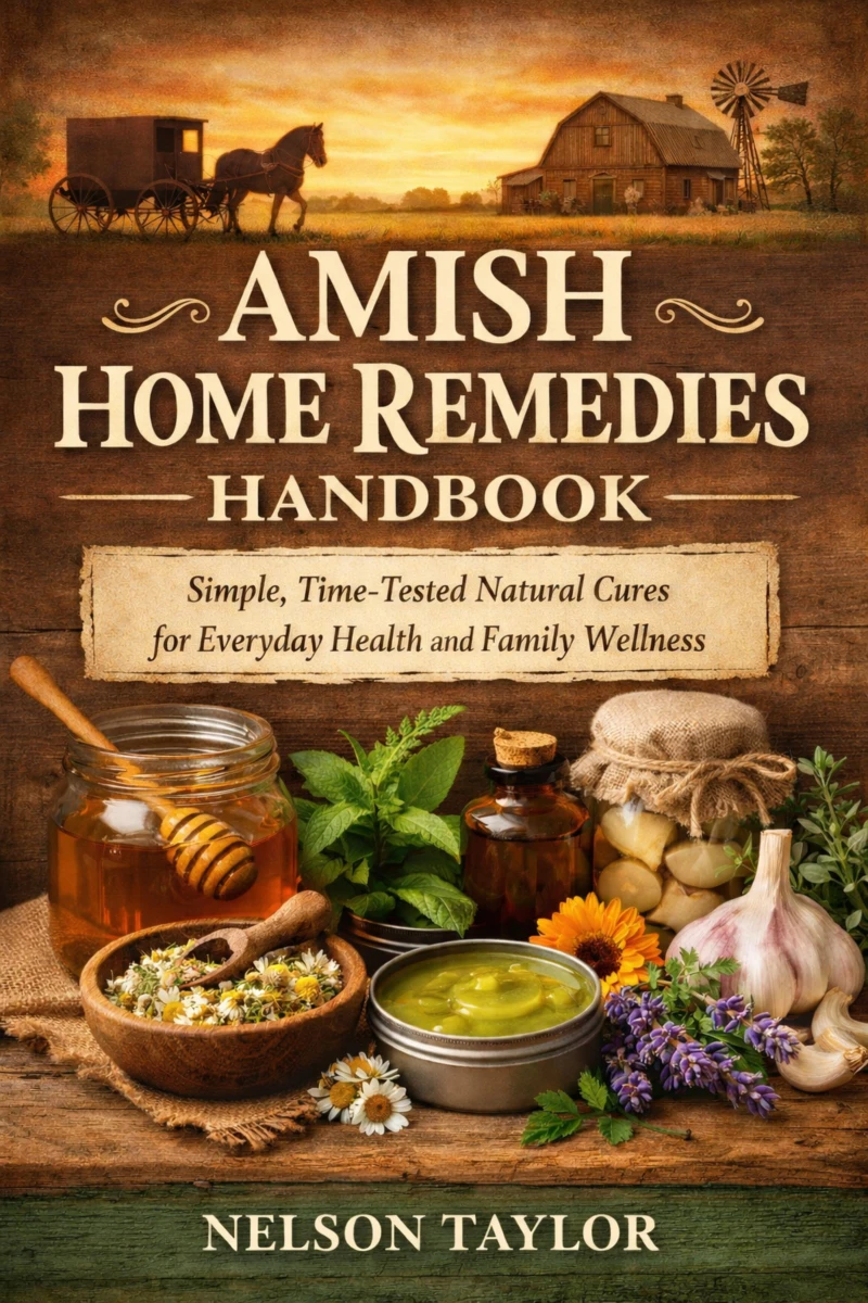 Portada: Amish Home Remedies Handbook