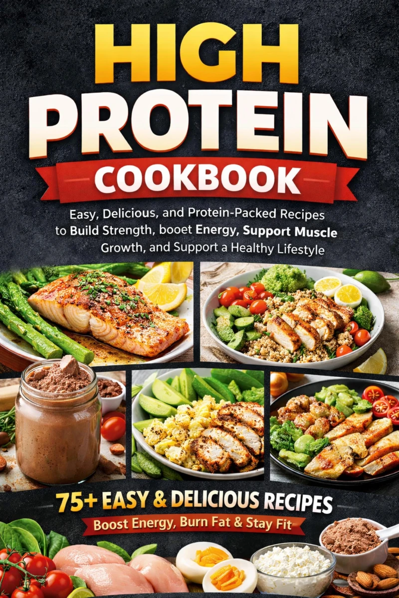 Portada: High Protein Cookbook